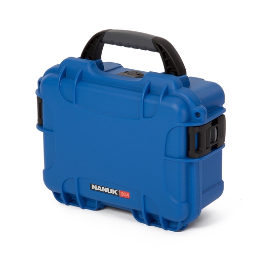 Nanuk 904 Case - Blue - Case with Foam